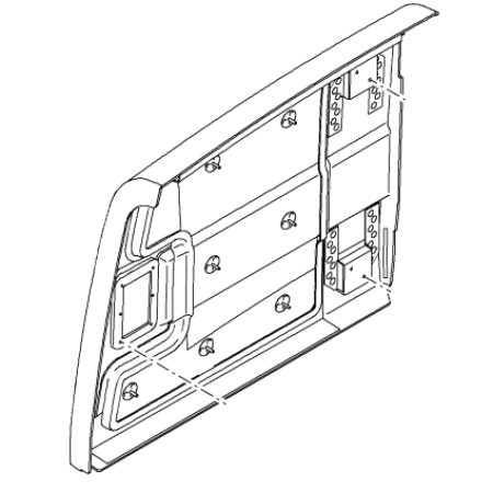 LIEBHERR - A309 - Tire skin - SIDE DOOR