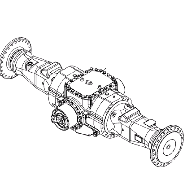 KOMATSU - WA430-6 - Chargeur à pneus - PONT ARRIERE