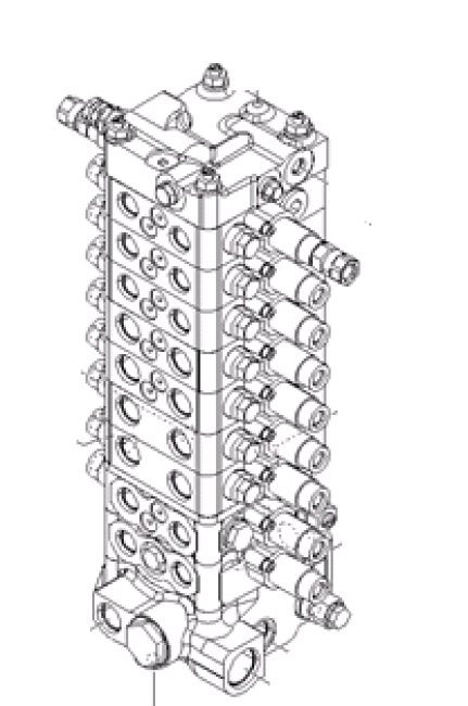 KOMATSU - PC80MR-3 - Pelle sur chenilles - Distributeur