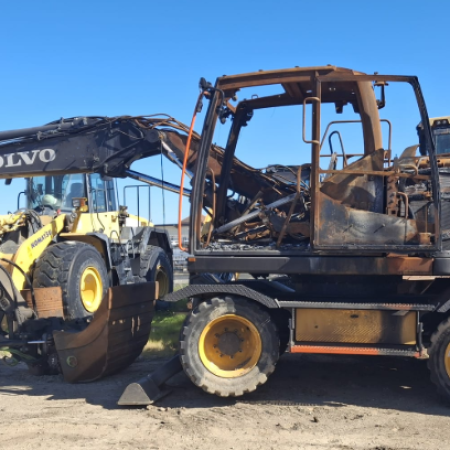 VOLVO - EWR130E - Wheeled Excavator