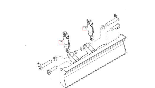 LIEBHERR - A309 - Pelle à pneus