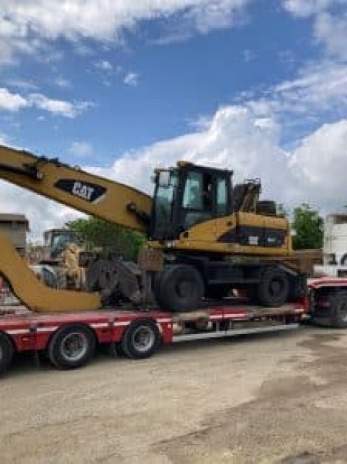 CATERPILLAR - M318D MH - Pelle à pneus