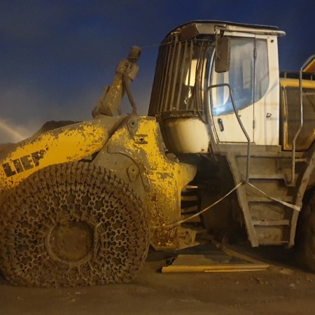 LIEBHERR - L586 - Chargeur à pneus
