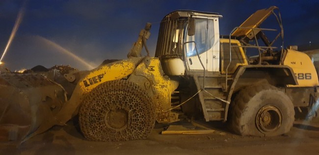 LIEBHERR - L586 - Chargeur à pneus
