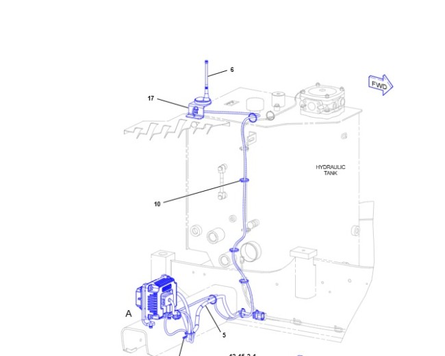 CATERPILLAR - M313D - Pelle à pneus