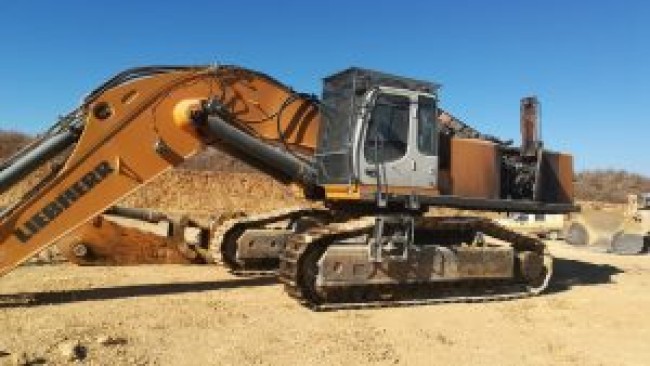 LIEBHERR - R974C - Excavadora de orugas