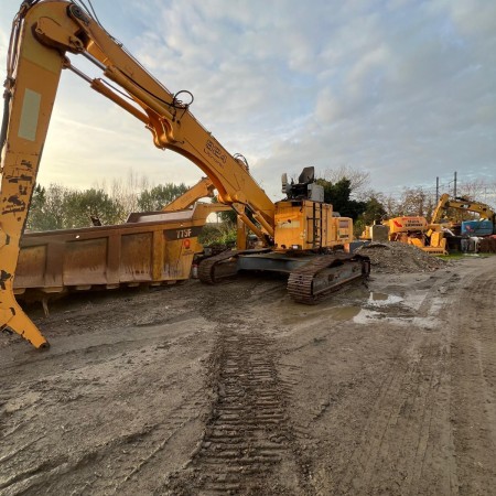 LIEBHERR - R924C EW - Pelle sur chenilles