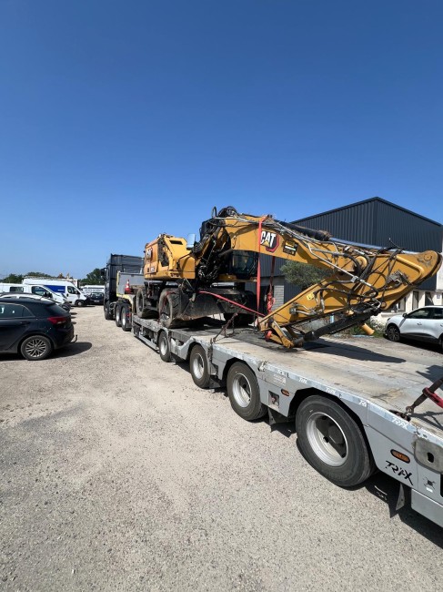 CATERPILLAR - M315 - Pelle à pneus - pont avant