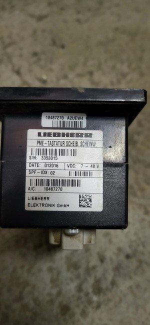 LIEBHERR - A900C - Pelle à pneus - Pupitre de commande