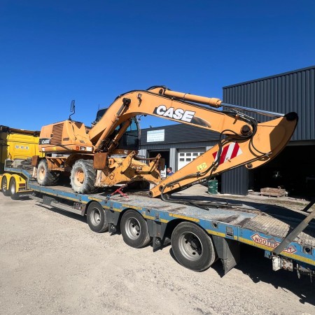 CASE - WX185 - Wheel excavator - DOUBLE CYLINDER