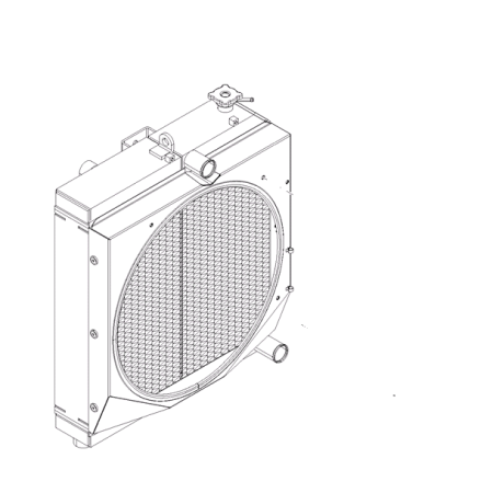 KOMATSU - PC80MR-3 - Crawler excavator - Radiator