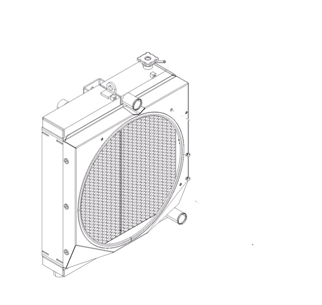 KOMATSU - PC80MR-3 - Pelle sur chenilles - Radiateur