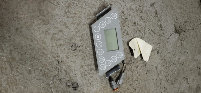 LIEBHERR - R974C - Pelle sur chenilles - Pupitre clavier de commande 