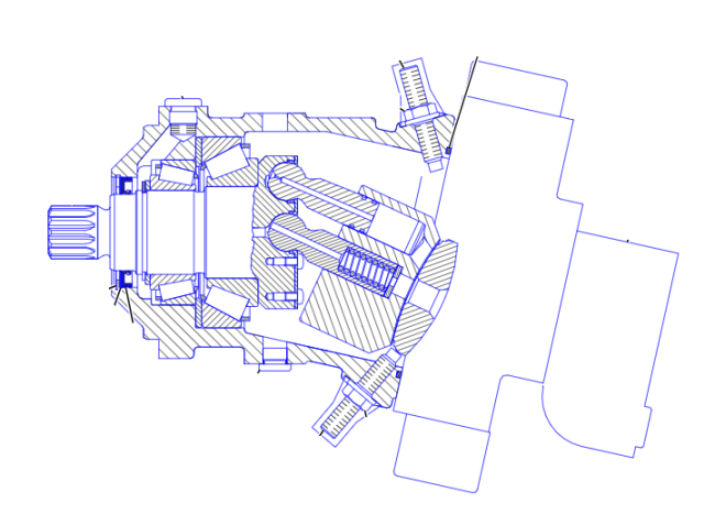 CATERPILLAR - M313D - Pelle à pneus