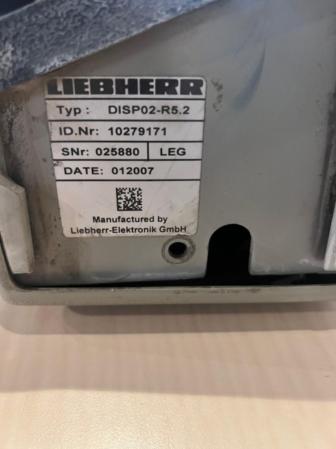 LIEBHERR - A904C - Pelle à pneus - TABLEAU DE BORD