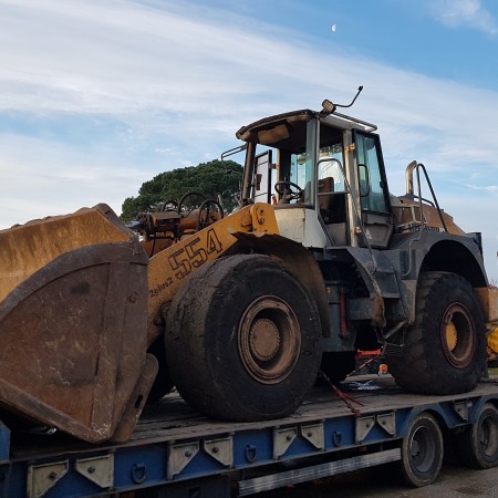 LIEBHERR - L554 - Chargeur à pneus