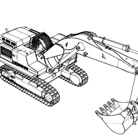 LIEBHERR - R964 - Pelle sur chenilles