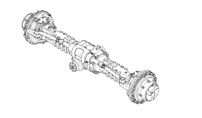 LIEBHERR - A309 - Pelle à pneus