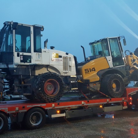 LIEBHERR - L514 - Pelle à pneus